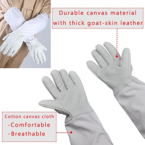 4 EVINIS+Beekeeping+Goatskin+Protective+Beekeeper