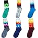 Mens Heavy Thick Wool Socks - Soft Warm Comfort Winter Crew Socks (Pack of 3/5),Multicolor,One Size 7-12