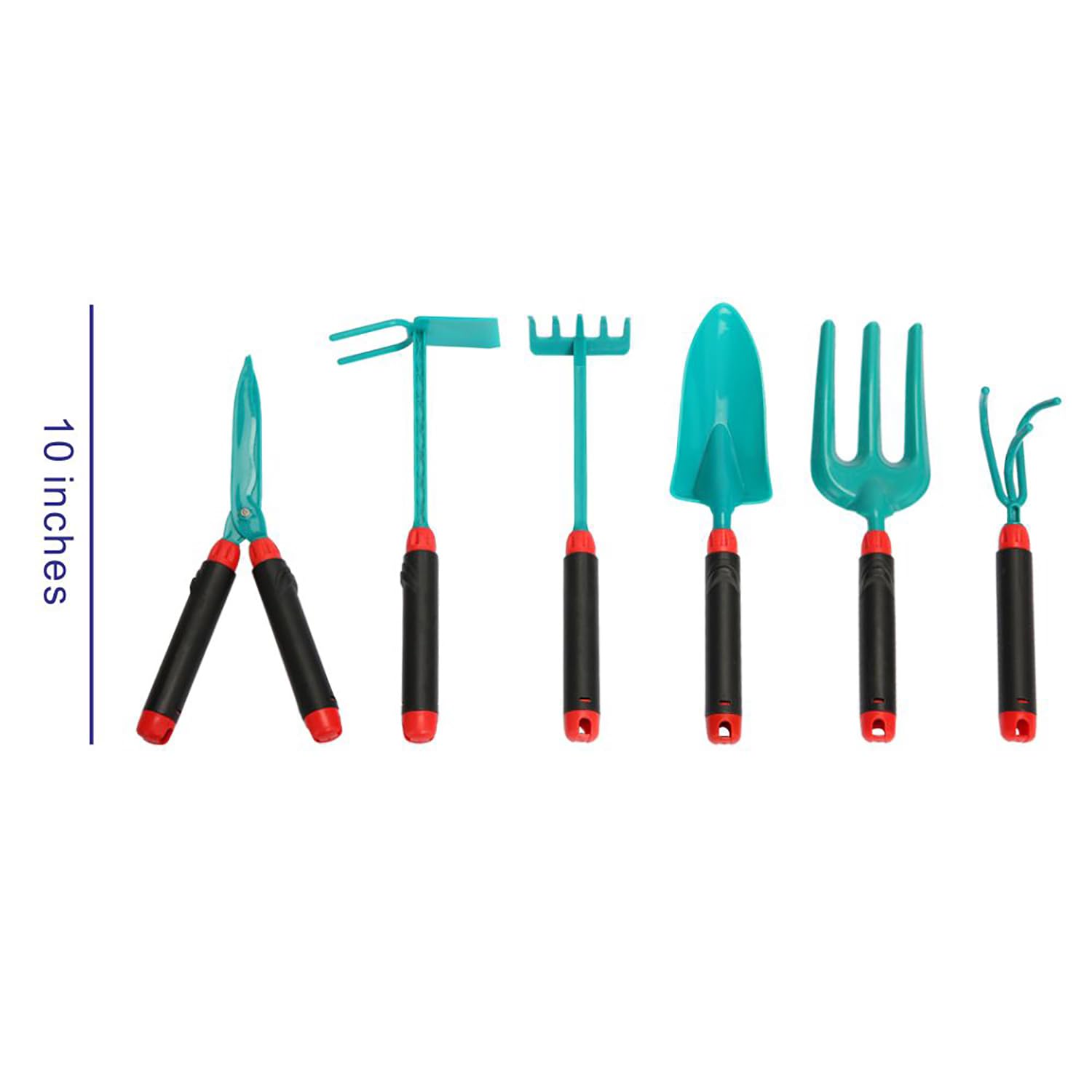 Kids Gardening Set, Includes Wheelbarrow, Watering Can,Gardening Gloves, Gardening Pruner, Hand Rake, Double Hoe, Shovel, Apron with Pocket, Outdoor Indoor Toddler Gardening Tools Set