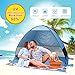 Gupamiga Beach Tent,Pop Up Windproof Beach Tent,UPF 50+ Anti UV Instant Portable Tent Sun Shelter,Fit for 2-3 Persons Outdoor Camping Hiking Fishing