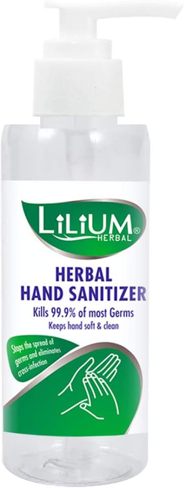 Lilium Herbal Hand Sanitizer, Pump, 200ml, Pack of 1