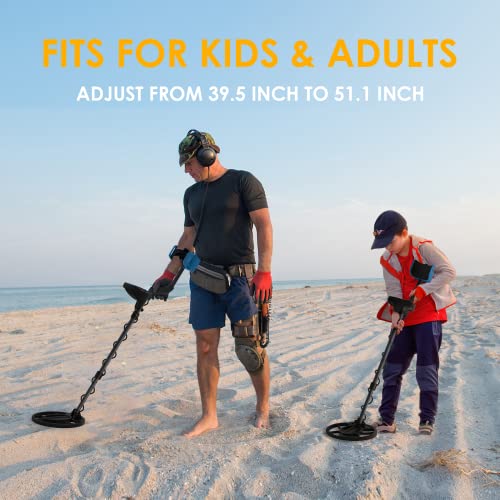 Metal Detector for Adults Professional - 2023 Updated Professional Gold Detector for Treasure Hunt, 5 Detection Modes IP68 Waterproof 10\