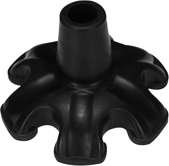 ULTNICE Crutch Tip 6 Support Non slip Feet Walking Cane Tip Walk Stick
