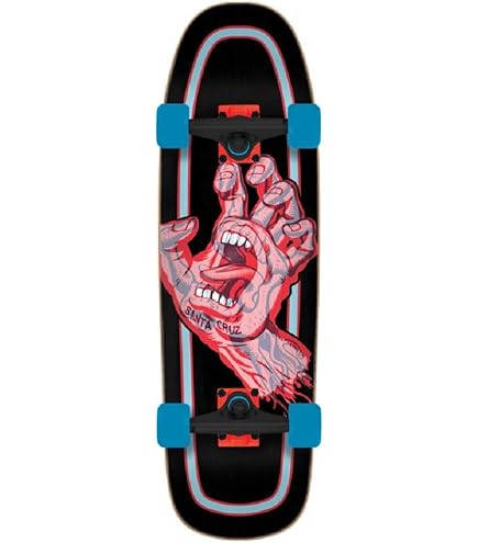 Amazon.com : Santa Cruz Skateboard Complete Toxic Hand 80's