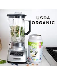 Vega One Organic Plant Protein Powder Chocolate 10 Count - Plant Based Vegan Protein Powder, Non Dairy, Gluten Free, Non GMO