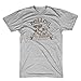 Guerrilla Tees Rollo's Magic Mushrooms Tshirt Funny tees Rollo Shirt, Grey, X-Large