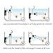 NICREW Glass Submersible Aquarium Heater, Shatterproof Fish Tank Adjustable Water Heater, 50-Watt