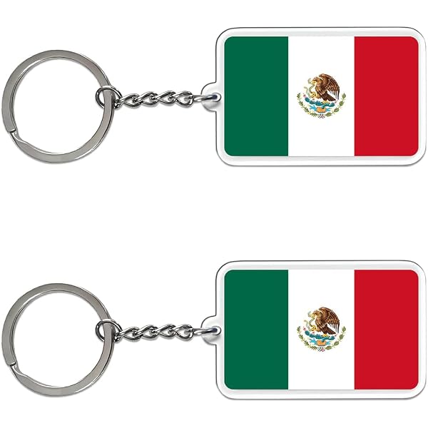 Vatican City Flag Keychain - Silver Map Charm Pendant Key Ring, 1x1 Inch, Country History Gift