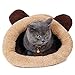 PAWZ Road Cat Sleeping Bag Self-Warming Kitty Sack 20 Inches X 22 Inches- Beige