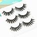 ALICE False Eyelashes 3D Faux Mink Glamour Lashes 3 Pairs