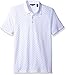 Perry Ellis Men's Micro Print Pima Cotton Polo Shirt