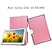DETUOSI Tablet Tri-fold Case for Acer B3-A40 10.1