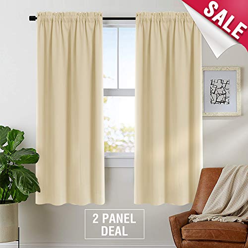 Moderate Blackout Curtains for Bedroom 72 inches Long Room Darkening