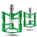 RockBros Advanved 4 Bearings Mountain Bike Pedals Platform Bicycle Flat Alloy Pedals 9/16