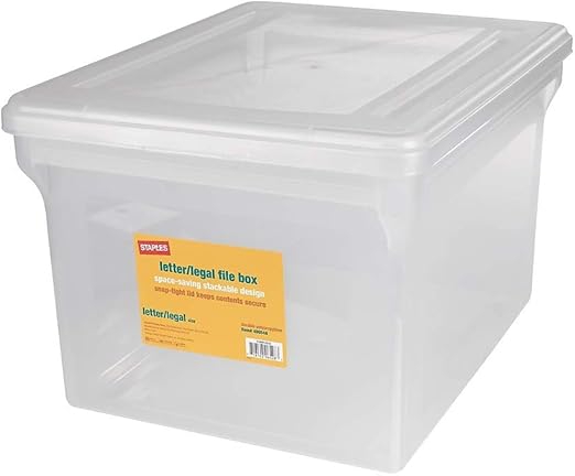 staples file tote