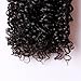 Golden Rule Brazilian Kinky Curly Hair Weave 100% Human Hair Extensions Natural Color Mixed Length (24 26 28)