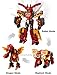 Hello CARBOT King DAIZER - 3 Mode (Robot, Dragon, Elephant) Transformer Robot Toy Kids Action Figure