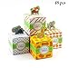 Adorox Small 48 Pcs Born to Be Wild Adorable Jungle Safari Zoo Theme Baby Shower Favor Candy Treat Box Cute Birthday Decoration (Assorted (48 Pieces))