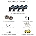 Night Owl Security 4 pack of Indoor/Outdoor 720p Security Bullet Cameras with 100ft. of Night Vision **Only compatible with AHD Series DVRs**