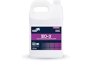 Kentucky Equine Research EO-3: Source of Omega-3 Fatty Acids DHA and EPA for Horses, 1 Gal (128 Servings)