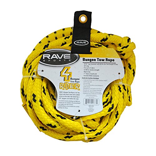 RAVE 1-4 Rider Bungee Tube Tow Rope