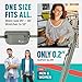 Travel Money Belt for Women or Men hidden passport and money Came With RFID Blocking Sleeves Set for Daily Use