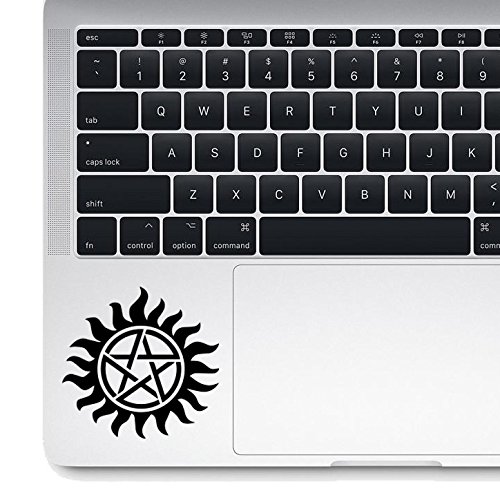 Supernatural Die-cut Vinyl Decal Macbook Laptop Sticker (Black)