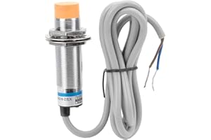 JECTSE DC12-24V(6-36V) Proximity Switch，2-Wire Normally Open Inductive Proximity Switch Sensor，8mm NPN NO Proximity Switch Sensor