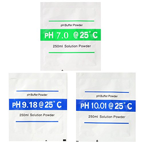 Buy Bihood 3 PCS PH 7.00 9.18 10.01 PH Buffer Solution Buffer PH ...