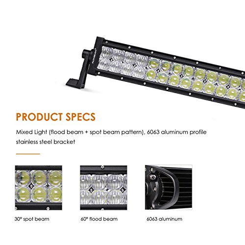 image for Auxbeam 42” LED Light Bar 240W LED Work Light Off Road Lights Spot F