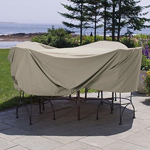 Weather Wrap Square Pub Height Table &amp; Chairs Cover