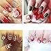 AIFAIFA Nail Stamping Plates Set, Nail Art Design Kits, 2 Nail Stamping Plates, 1 Stamper, 1 Scraper, DIY Manicure Tools (2 Christmas Plate + Stamper)
