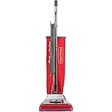 Sanitaire SC888K Commercial CRI Approved Upright Vacuum Cleaner with Disposal Bag and 7 Amp Motor, 12" Cleaning Path