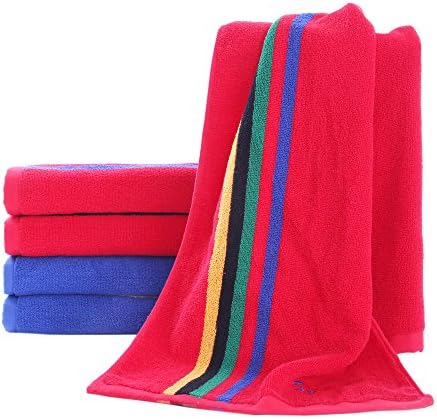 Ruichun Quick Dry Ultra Absorbent Luxuriously Soft 34110cm 140g Sports Towel (Red)