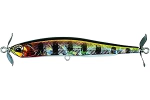 Realis Duo Realis Spybait - Premium Hardbody Spinbait Propbait, Lifelike Swimbait for Bass Trout Crappie, Slow Sinking Bass Fishing Lure, Amazing Fishing Gifts for Men: Made in Japan