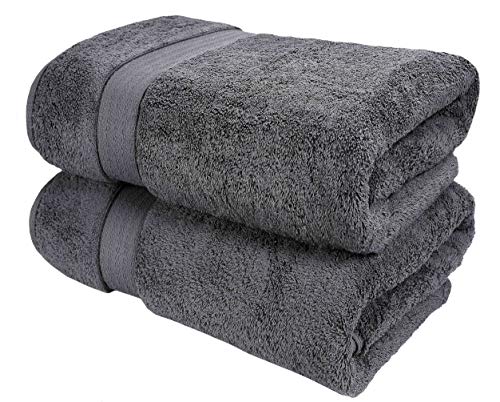 GLAMBURG 2-Pack Extra Large Bath Sheets