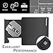 Pop-up Mobile External DVD Drive USB 3.0 - Portable for Laptop Slim Burner Suitable for Compact Disc CD-R/DVD+R/DVD-R/DVD+R DL and Rewritable Disc CD-RW/DVD-RW/DVD+RW