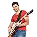Acoustic Guitar Strap - Soft Cotton no Slide During Playing and Cut Into Your Body Like Nylon - Wide Adjustment Range and Secure Leather Holes-Suitable for All Ages - Classical Design