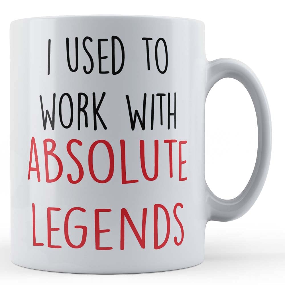 Father Fox - Leaving Job, I Used to Work with Absolute Legends - Gift Mug, Ceramic, 11fl.oz.