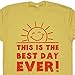 This Is The Best Day Ever T Shirt Sunshine Tee Mens Womens Kids Funny Vintage Yellow Shirt Shirtmandude T-Shirts