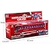 Cyeah Bus Transform into Robot Toy for Kids(Red)