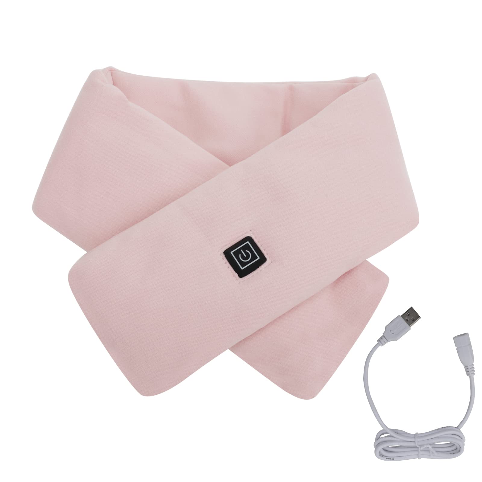 NICEYEA Winter Warm Scarfs for Women Heated Neck Wrap for Pain Relief USB Thermal Neck Brace Scarf Neck Heating Pad Shawl