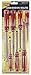Bastex Electricians Grade Insulated Screwdriver 8 Piece Set. Anti-Shock Red Handled (1,000Volt) Complete with Mains Tester(100v to 250V testing range)For Electrical Work Household Usage
