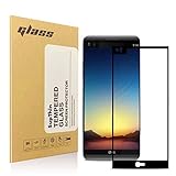 LG V20 Screen Protector, SupThin Full Coverage 3D Tempered Glass Screen Film, Ultra Thin 0.25mm, Super HD Clear, Anti-Scratch, Easy Installation HD Ultra Clear (Black)