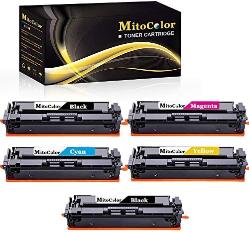 MitoColor Compatible for T6B71A Toner Cartridge for HP Color Laserjet Pro MFP M181fw Printer, 5 Pack.