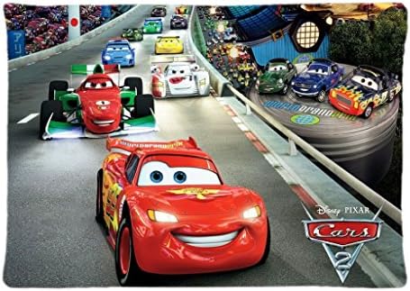 ChunnPort Custom Disney Cars Pillowcase Funny picture Standard Size Design Cotton Pillow Case