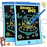 ORSEN 2 Pack LCD Writing Tablet for Kids, Colorful