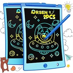 ORSEN 2 Pack LCD Writing Tablet for Kids, Colorful