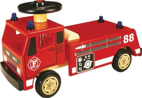 chariot pousseur bois