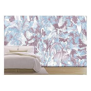 Vivid Repeating Map - for Easy Making Seamless Pattern Use It for Filling Any Contours - Removable Wall Mural | Self-Adhesive Large Wallpaper - 66x96 inches